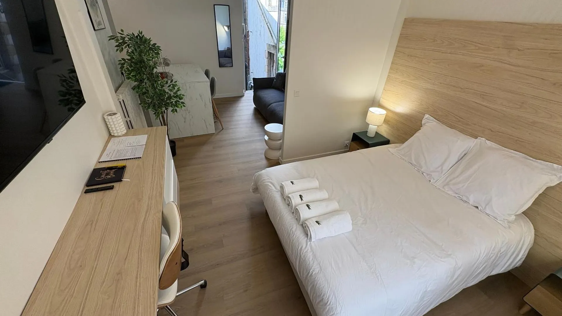 公寓 Vannes Centre, Entree Privative 法国