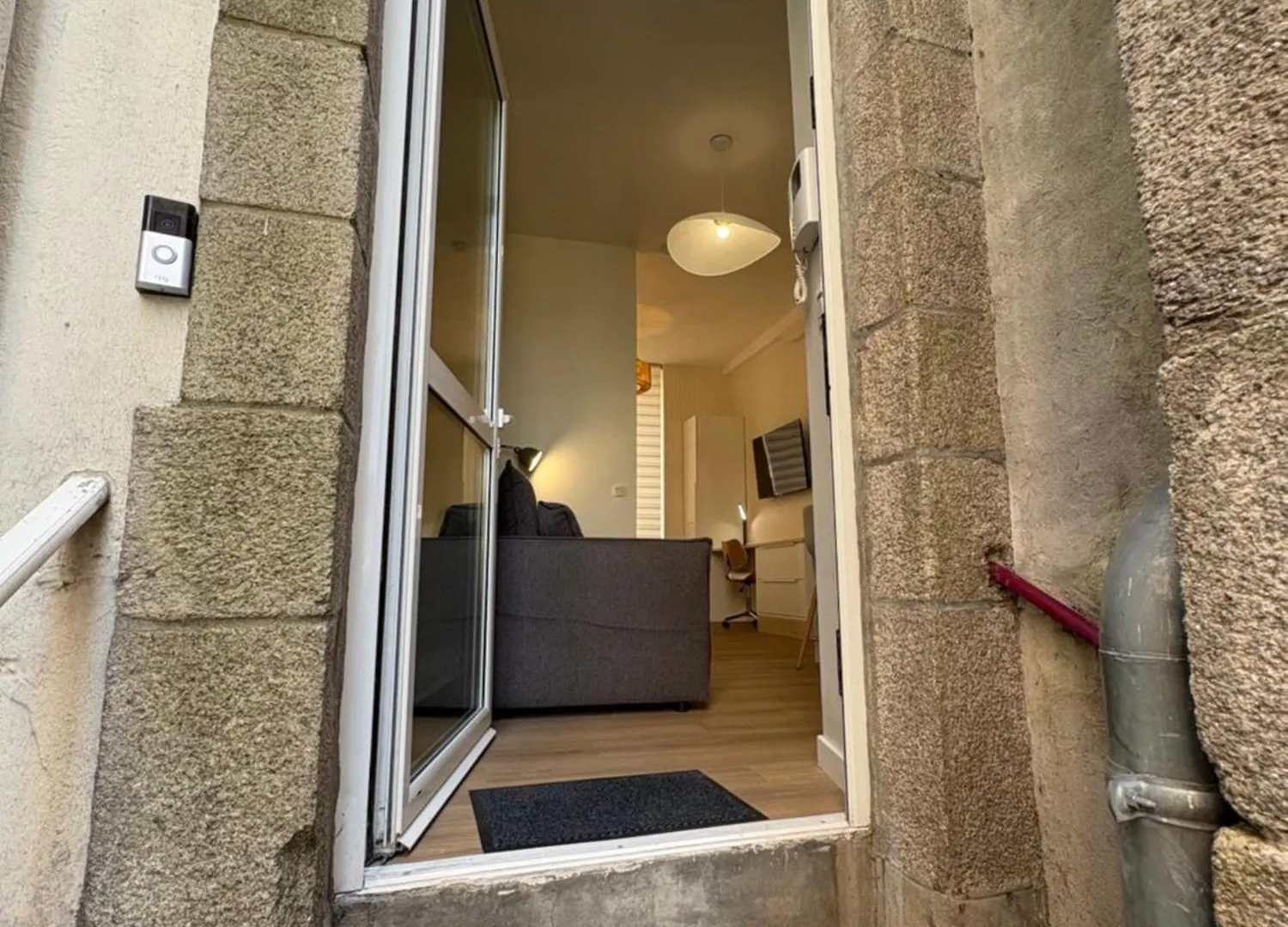 公寓 Vannes Centre, Entree Privative